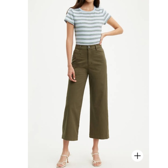 Levi’s Ribcage High-Waisted Wide-Leg Pants - Picture 4 of 5